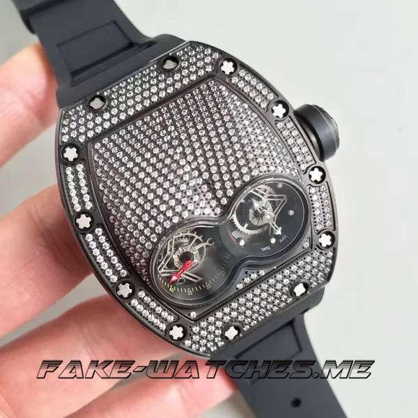 Richard Mille Replica RM 27 Pablo MacDonogh TiC Grey Watch - Rlack